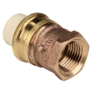 CPVC FEMALE UNION BRASS 3/4"