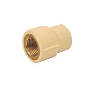 CPVC FEMALE ADAPTERS BRASS THREADS 3/4"