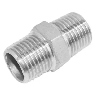 GI HEX NIPPLES 2"