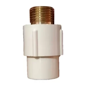 CPVC MALE ADAPTERS PLASTIC THREADS 3/4'' X 1/2''