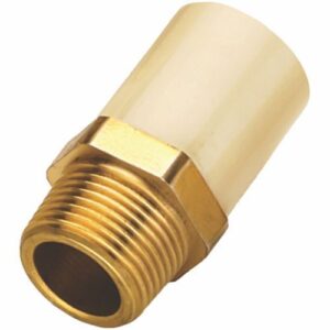 CPVC MALE ADAPTERS BRASS THREADS 11/2"