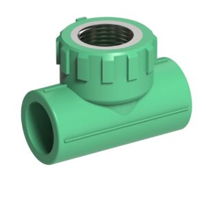 PPR FEMALE THREADED TEE 20mm x 1/2"